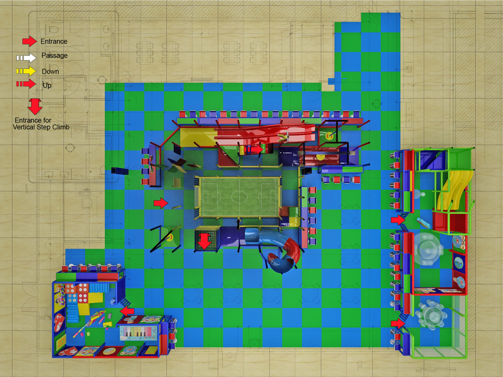 3 Level Generic All Age Indoor Playground - Image 17