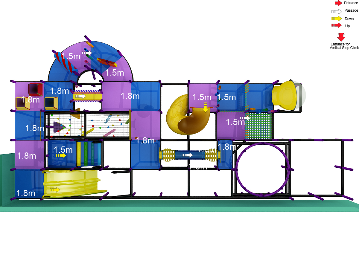 3 Level Generic All Age Indoor Playground - Image 9