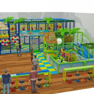 2 Story Ocean Theme Ballistic Playgym