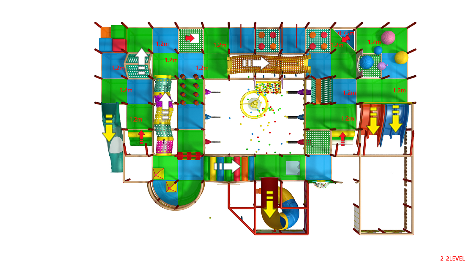 Farm Themed Custom Indoor Playground Structure - Image 6