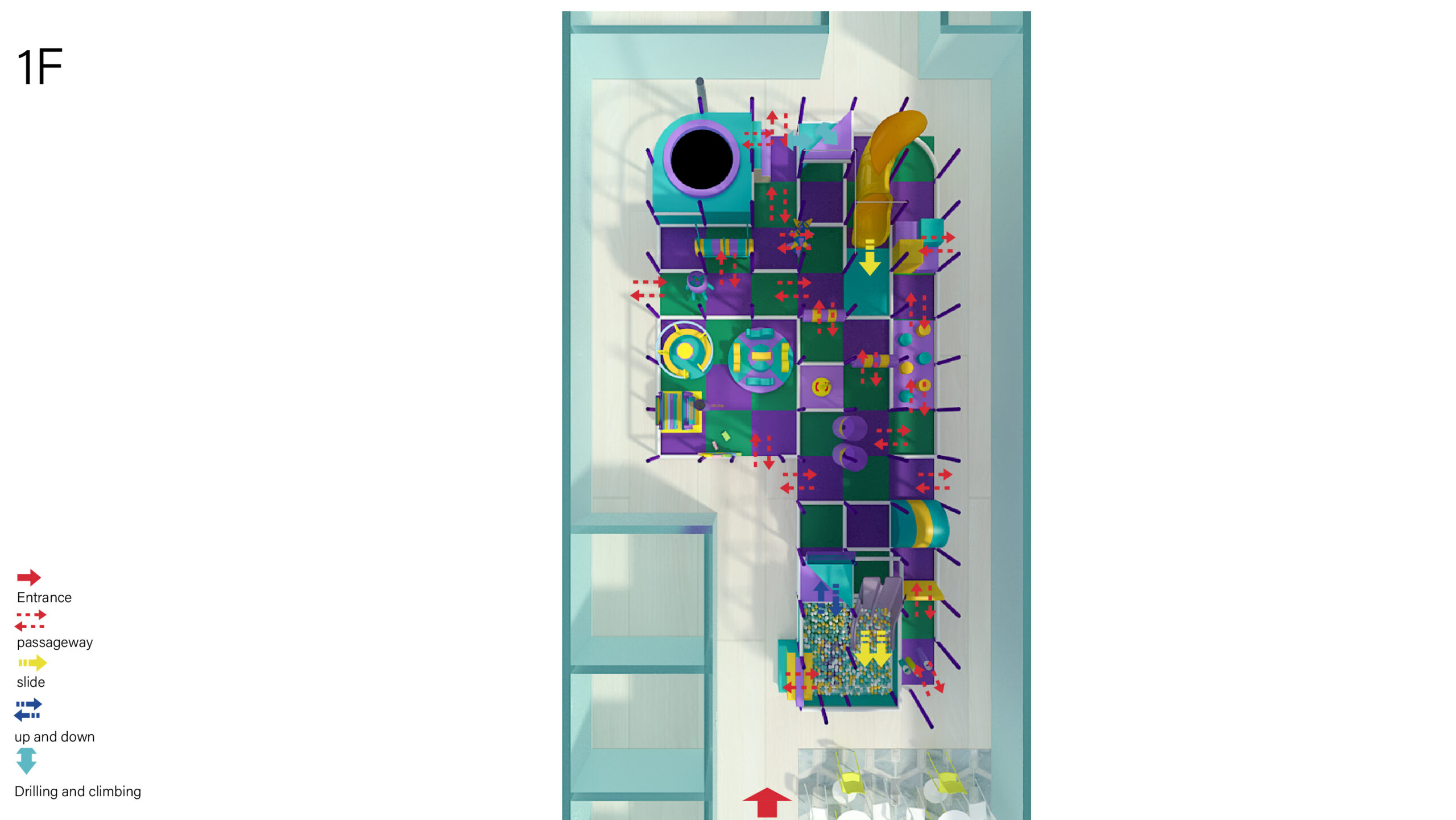 2 Level Color Splash Adventure Playground - Image 5