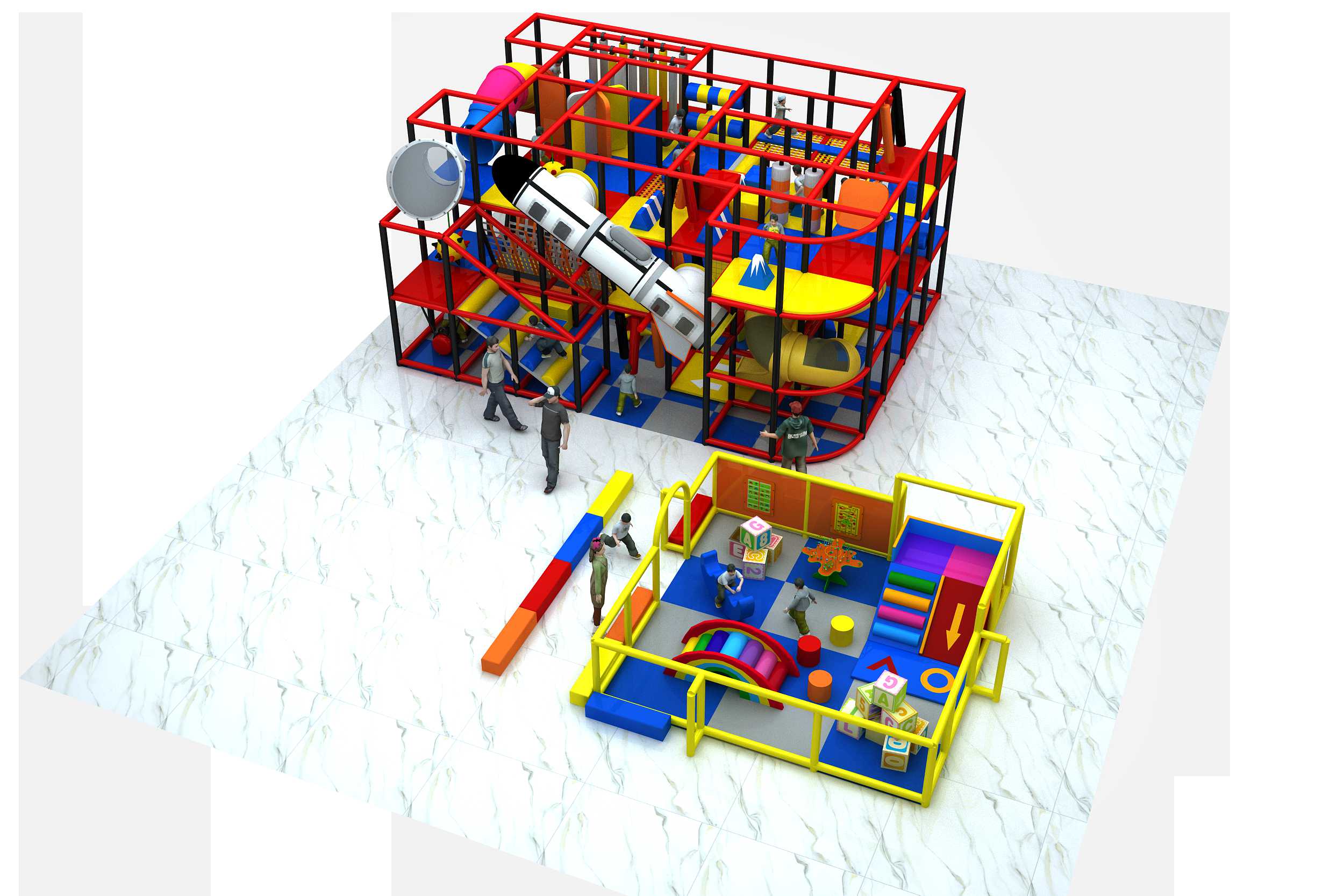3 Level Cosmic Adventure Playground - Image 4
