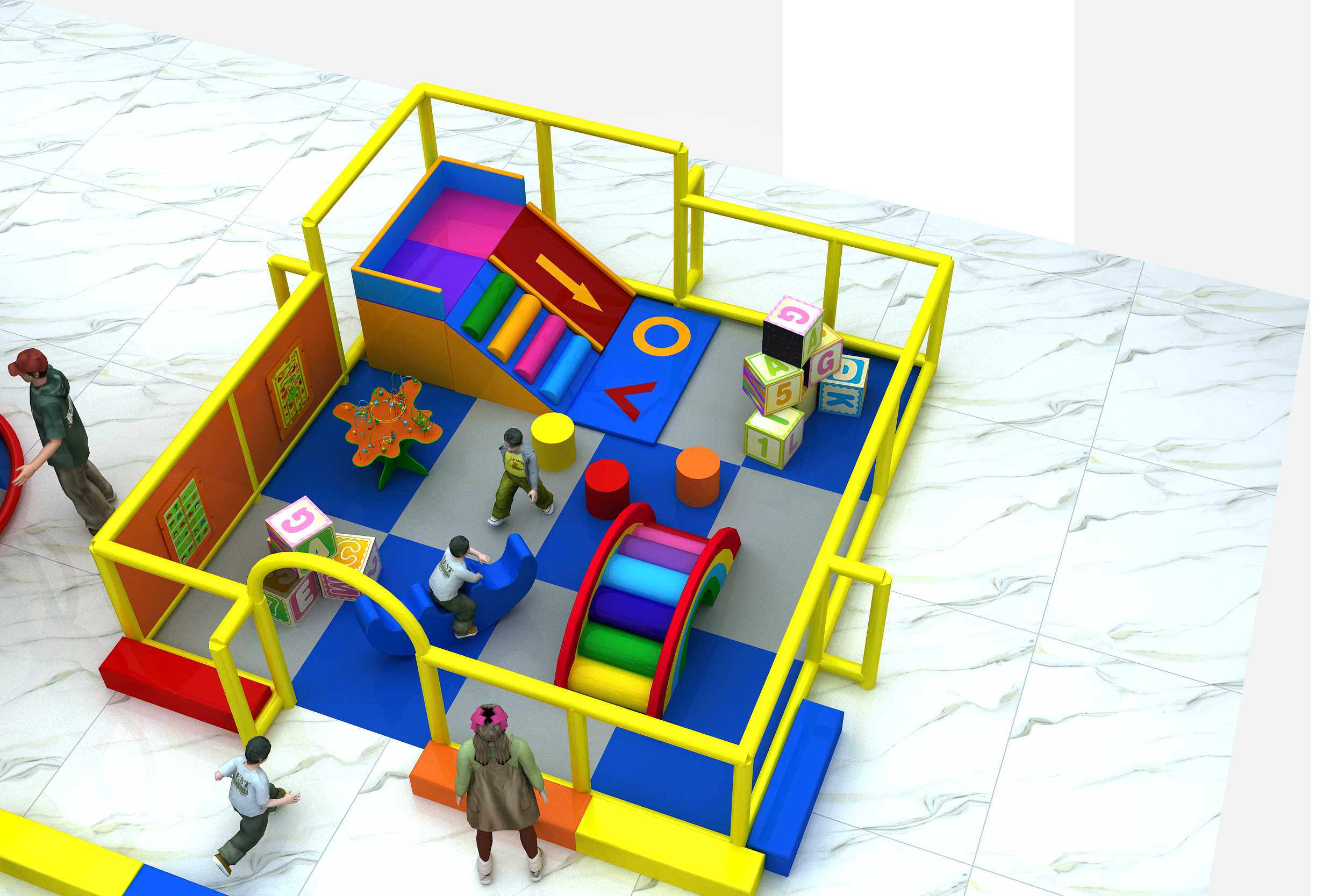3 Level Cosmic Adventure Playground - Image 7