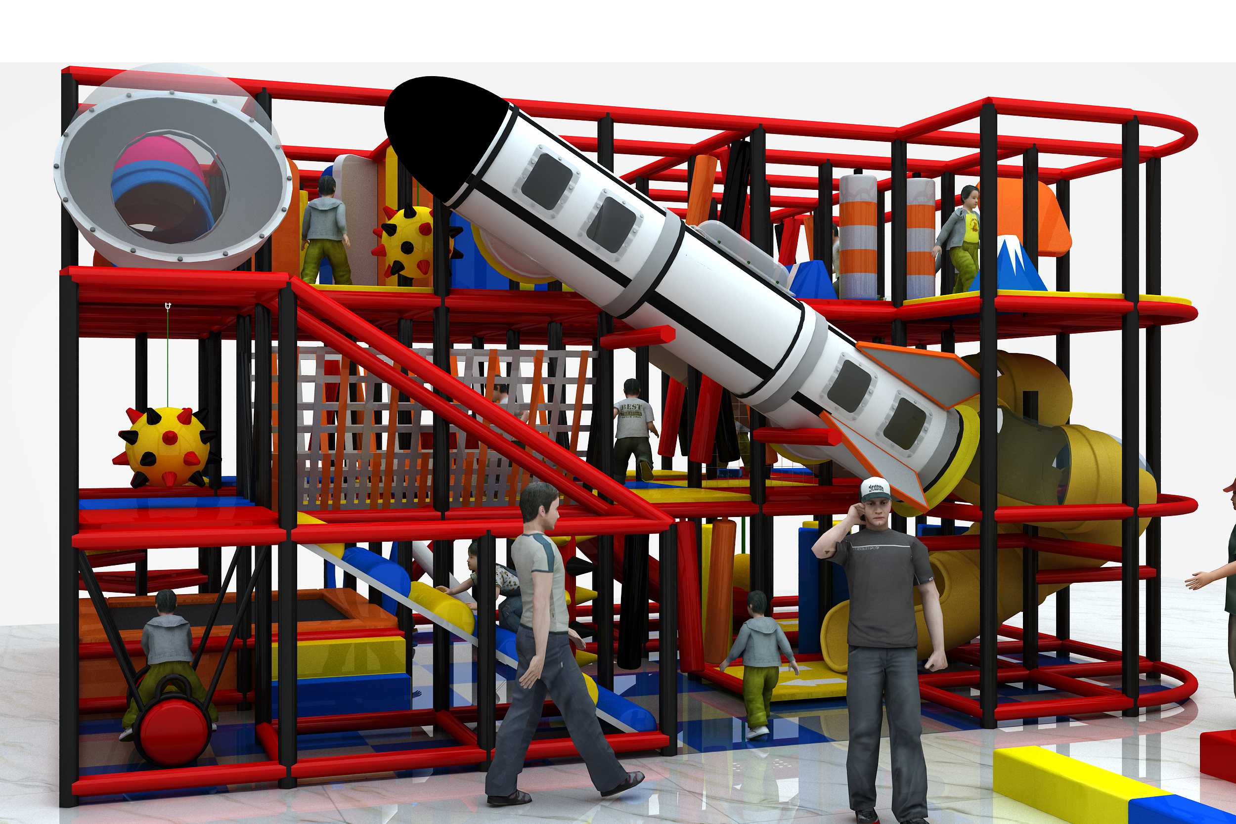 3 Level Cosmic Adventure Playground - Image 5