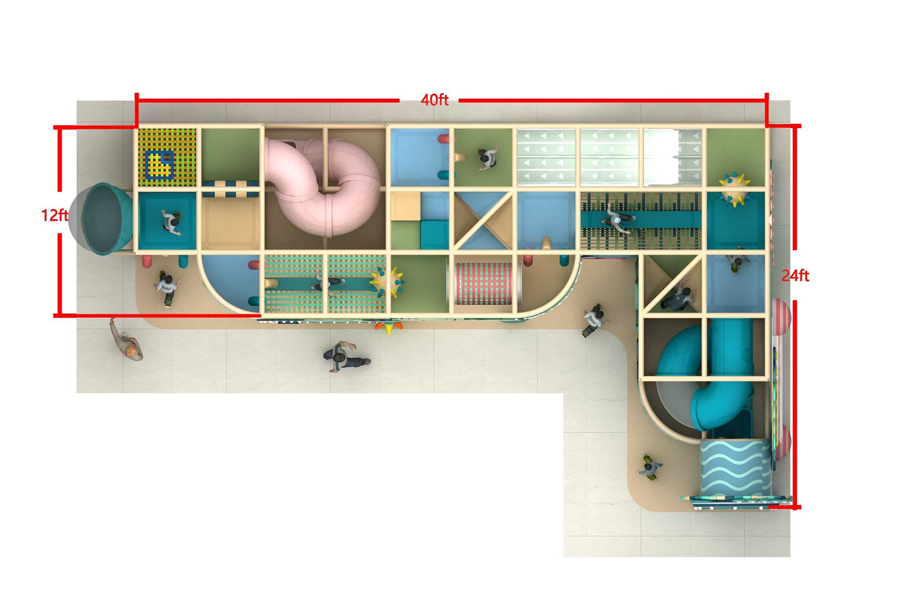 2 Level Modern Wonderland Playground - Image 6