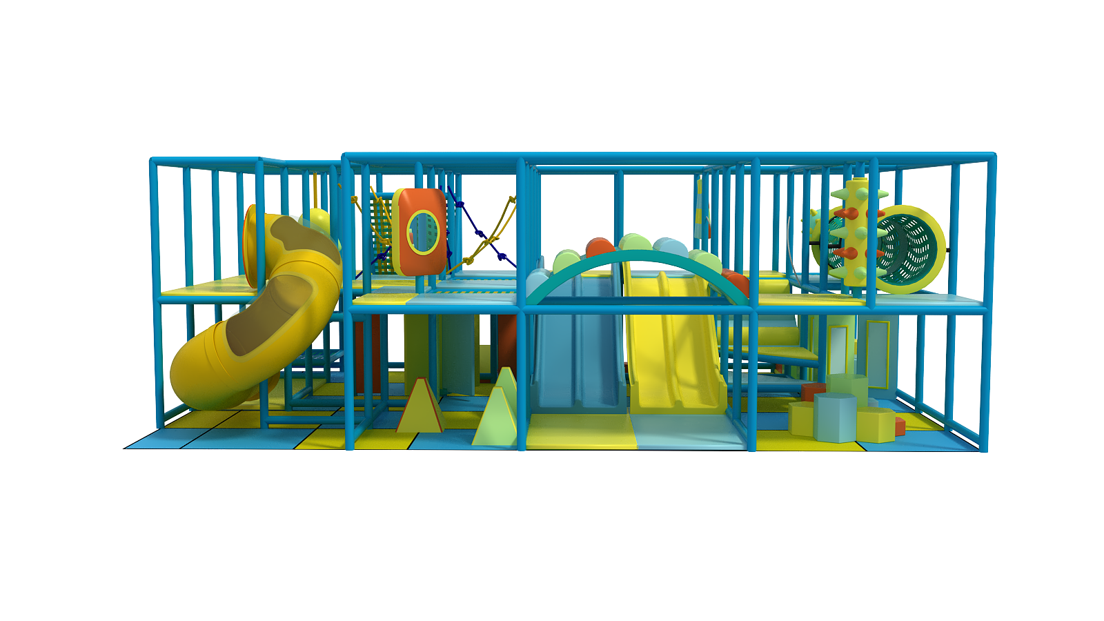 2 Level Aqua Quest Adventure Playground