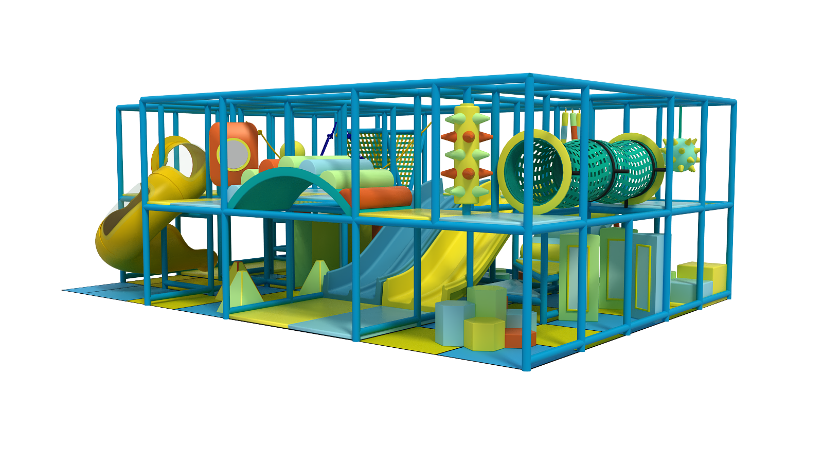 2 Level Aqua Quest Adventure Playground - Image 6
