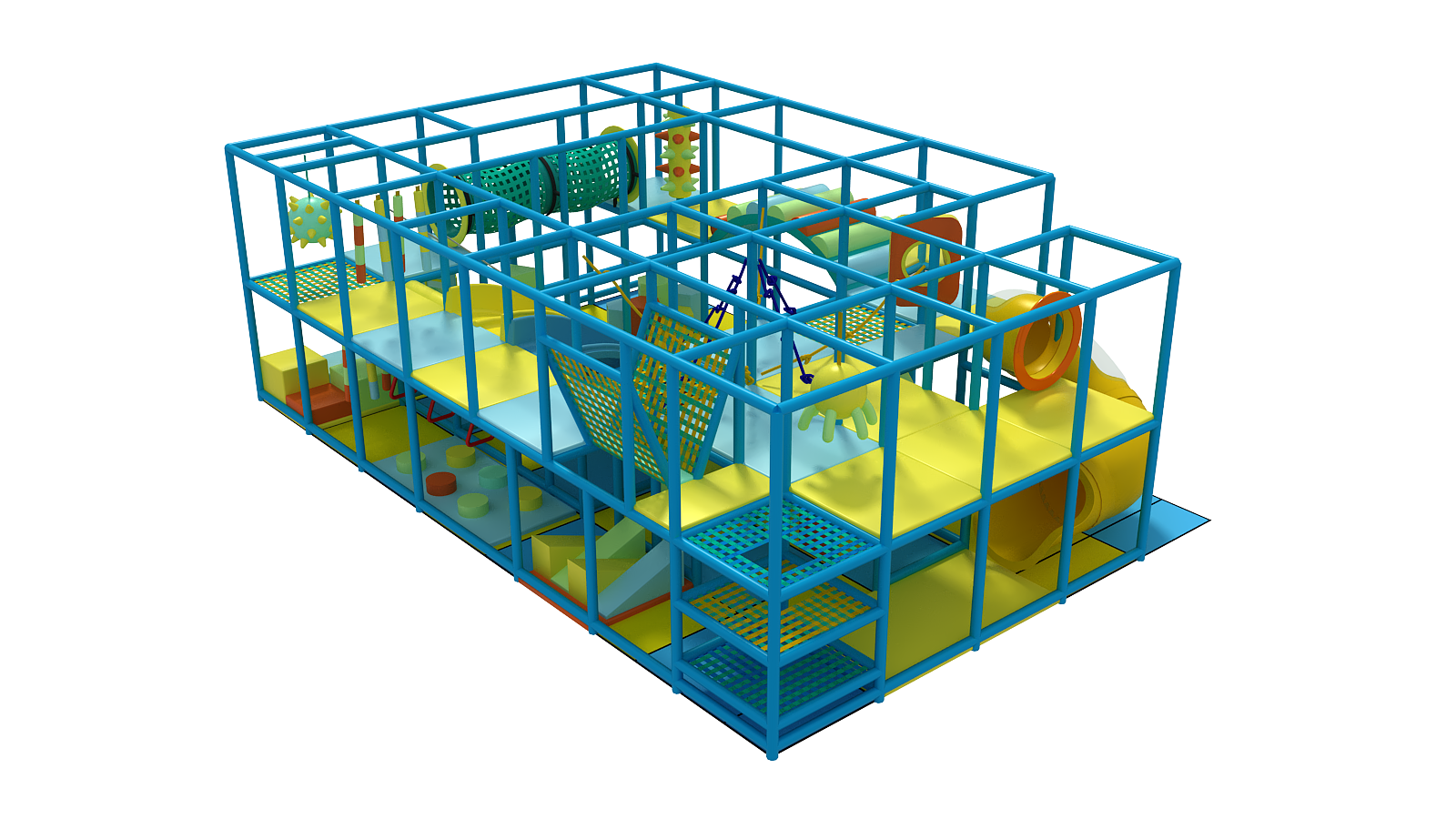 2 Level Aqua Quest Adventure Playground - Image 5