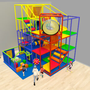 4 Level Prime Color Indoor Playground