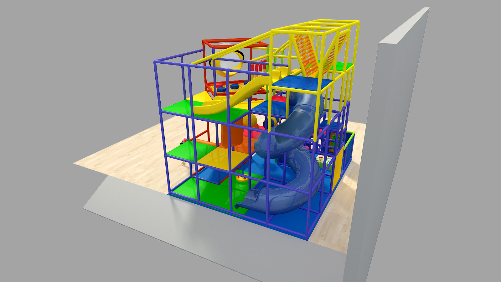 4 Level Prime Color Indoor Playground - Image 3