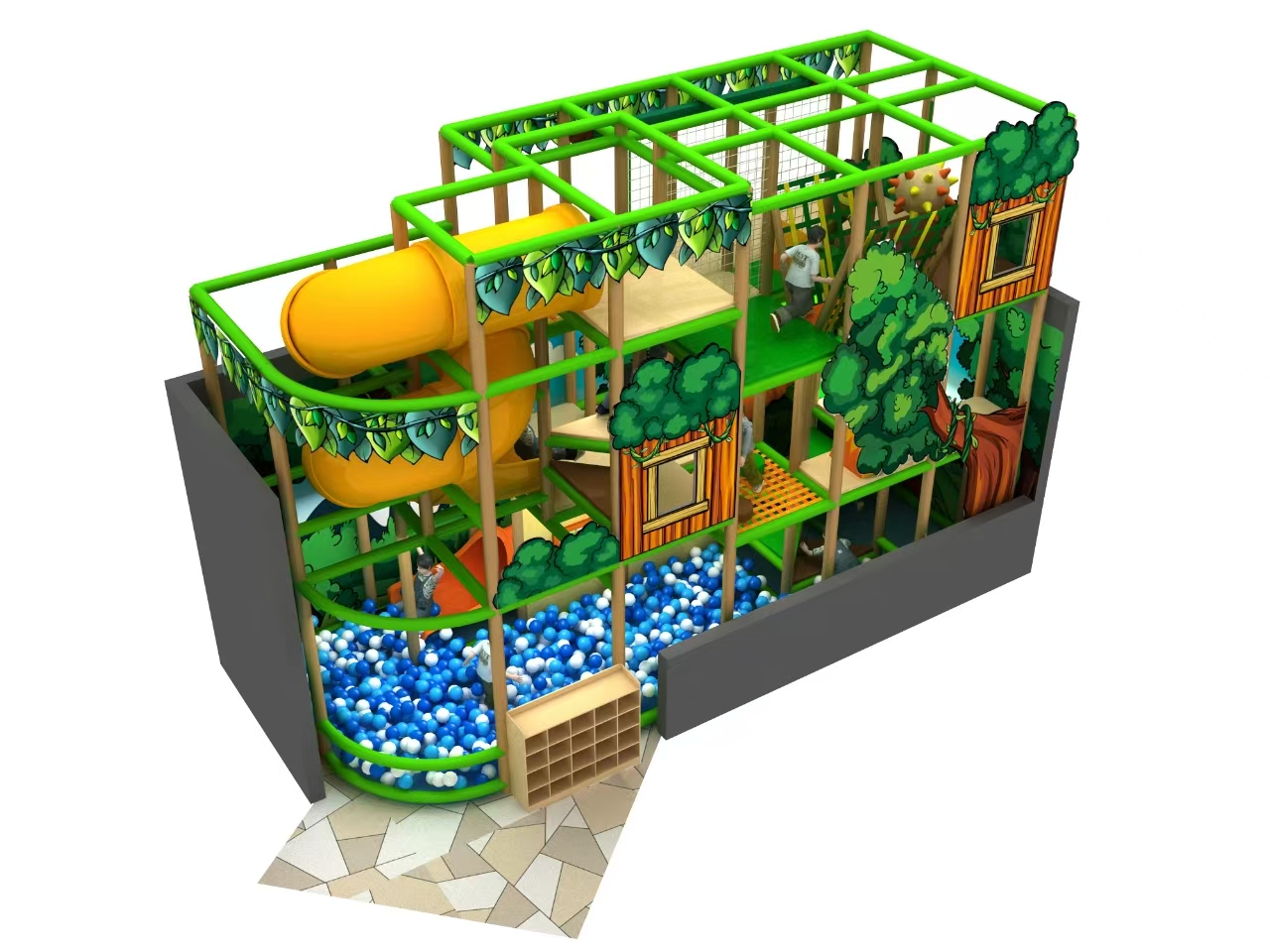 TreeTop Trek Adventure – 3-Level Indoor Playground - Image 3