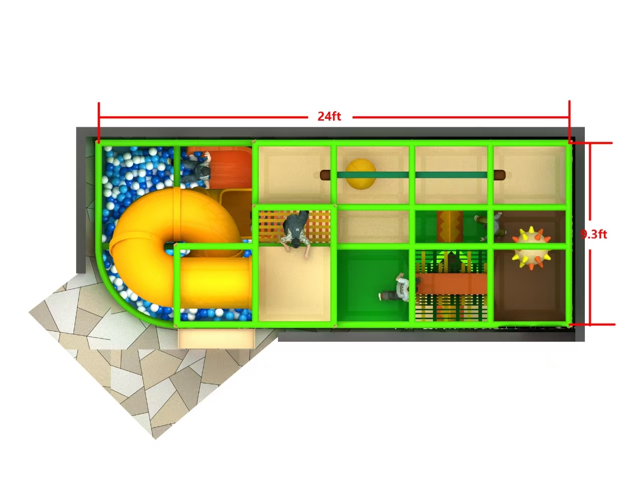 TreeTop Trek Adventure – 3-Level Indoor Playground - Image 10