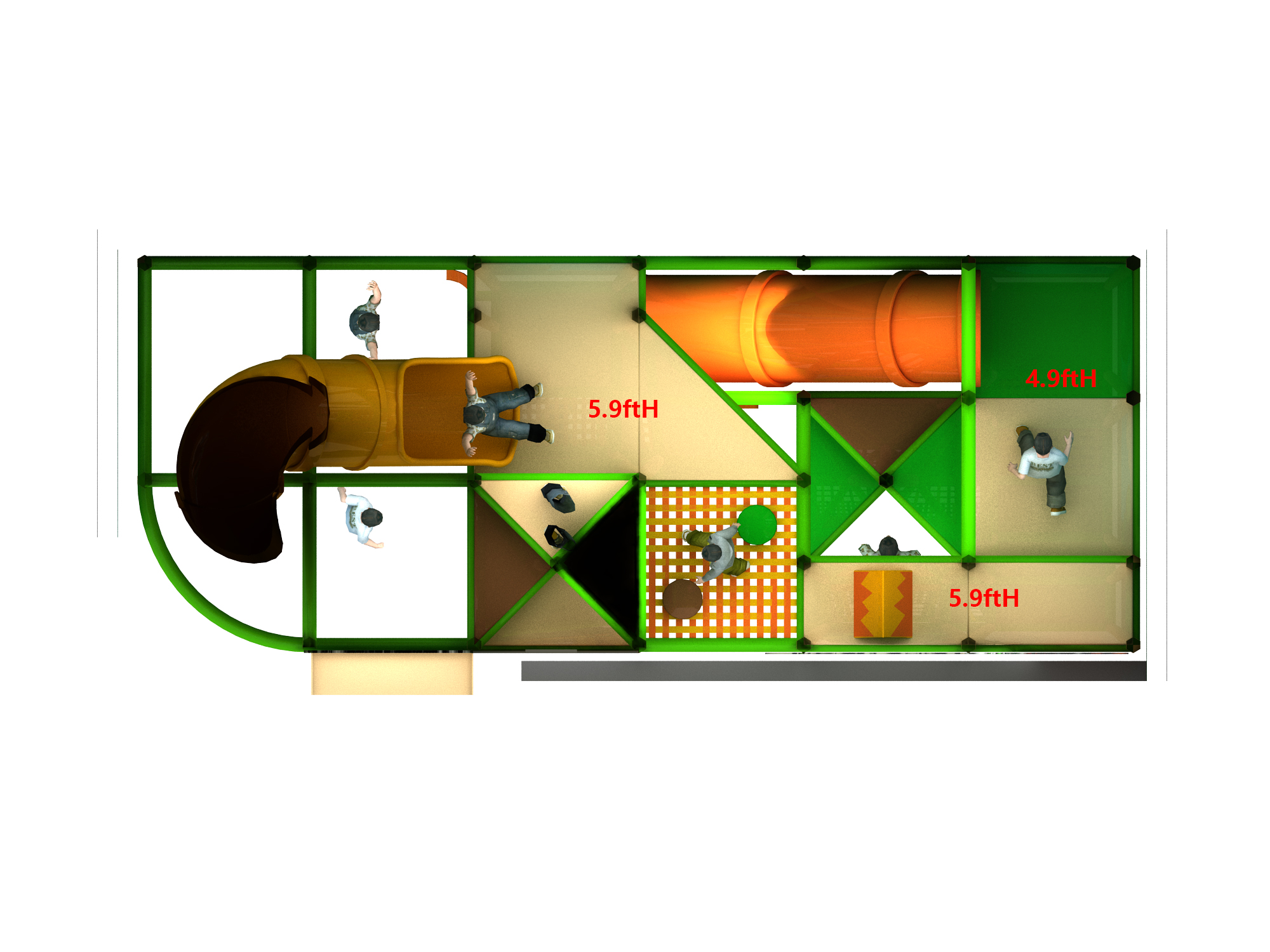 TreeTop Trek Adventure – 3-Level Indoor Playground - Image 11